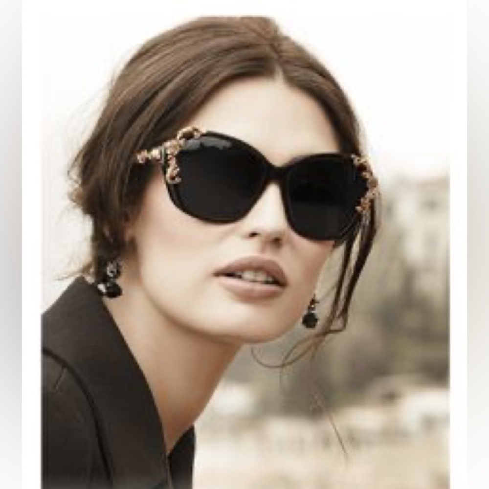 Dolce and Gabanna Sicilian Baroque Floral DG 4167 Sunglasses